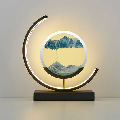 Flowing Sand LED Lamp